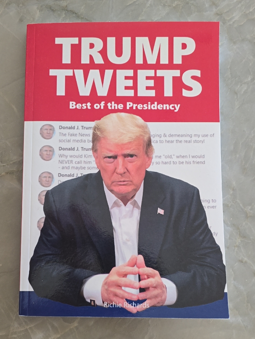Trump Tweets Book Paperback